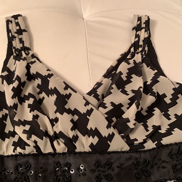Robbie Bee Midi Dress Sleeveless Fit Flare Size 8 - Picture 10 of 12